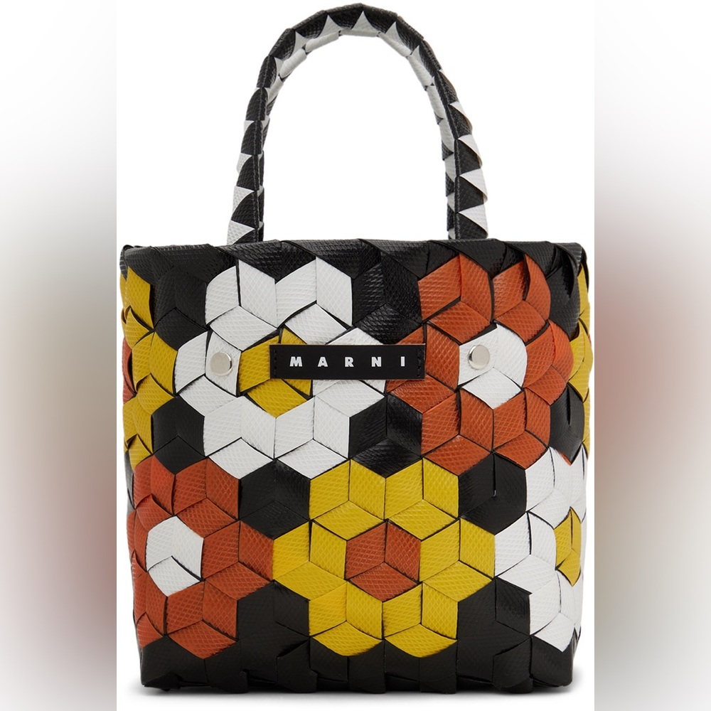 Marni Hexagon Mini Tote